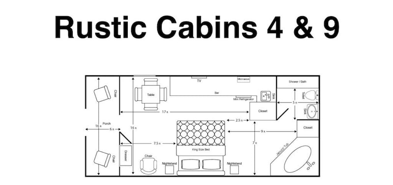 Rustic Cabin 4-8