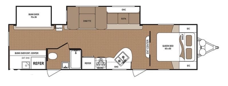 Premium RV Rental and Child's Cabin-8