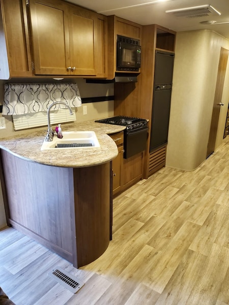 Premium RV Rental and Child's Cabin-3