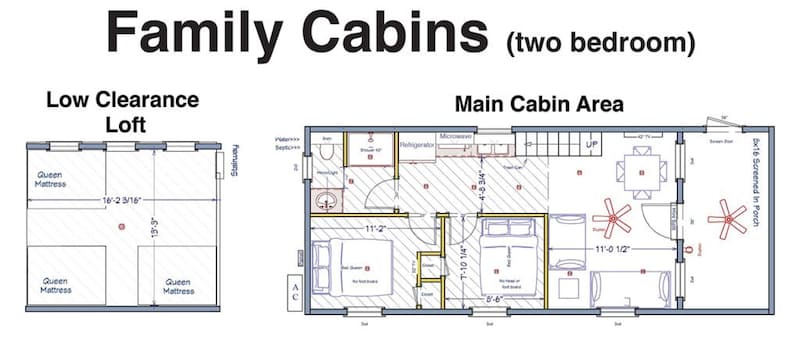 Family Cabin (2 Bedroom)-13