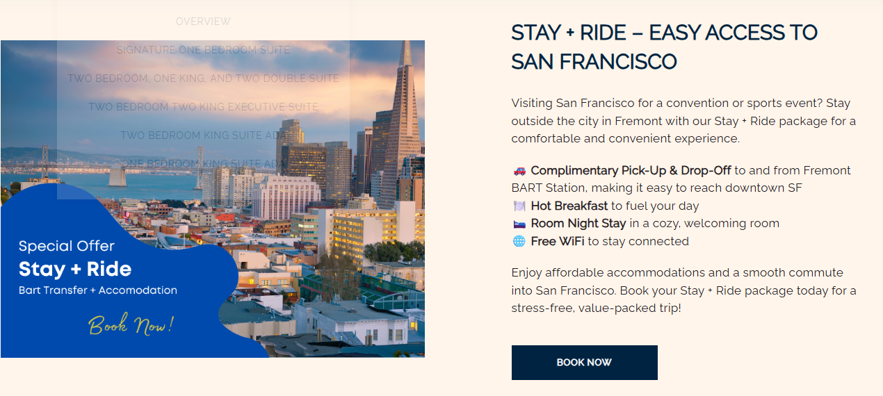 Stay and Rider Offer Chase Newark