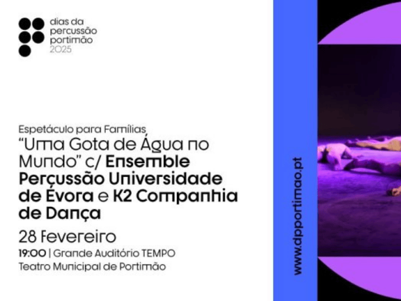 Espetáculo para Famílias “Uma Gota de Água no Mundo”