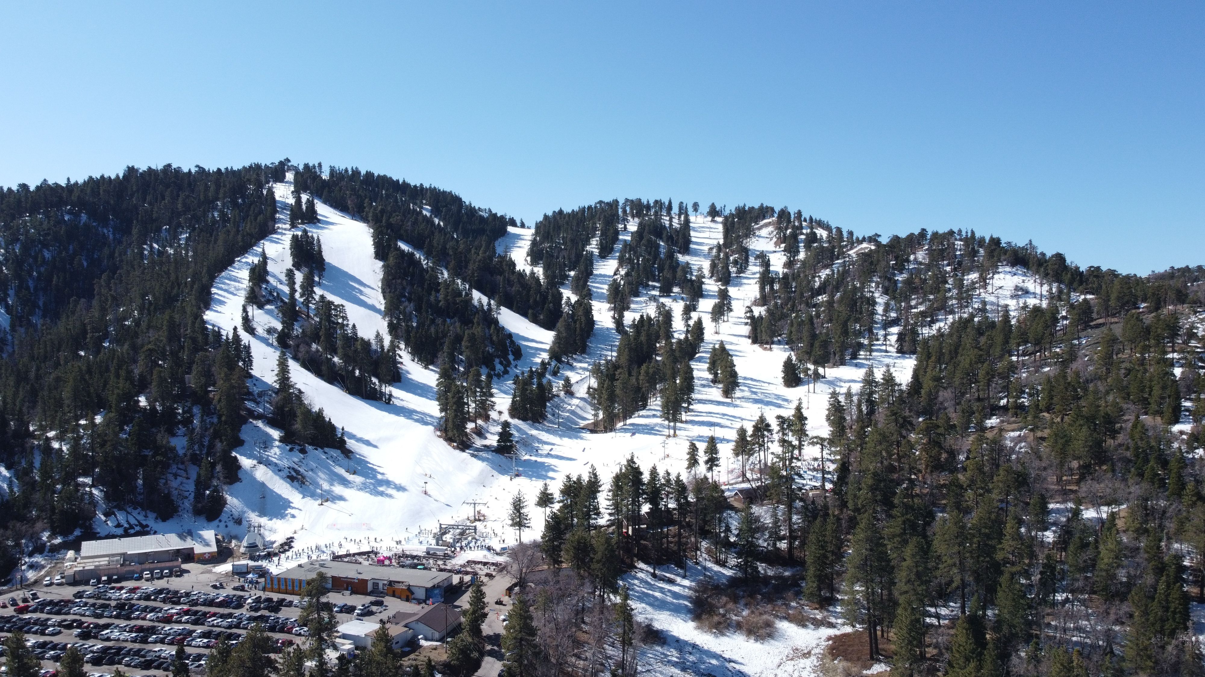The mountains of Wrightwood, California