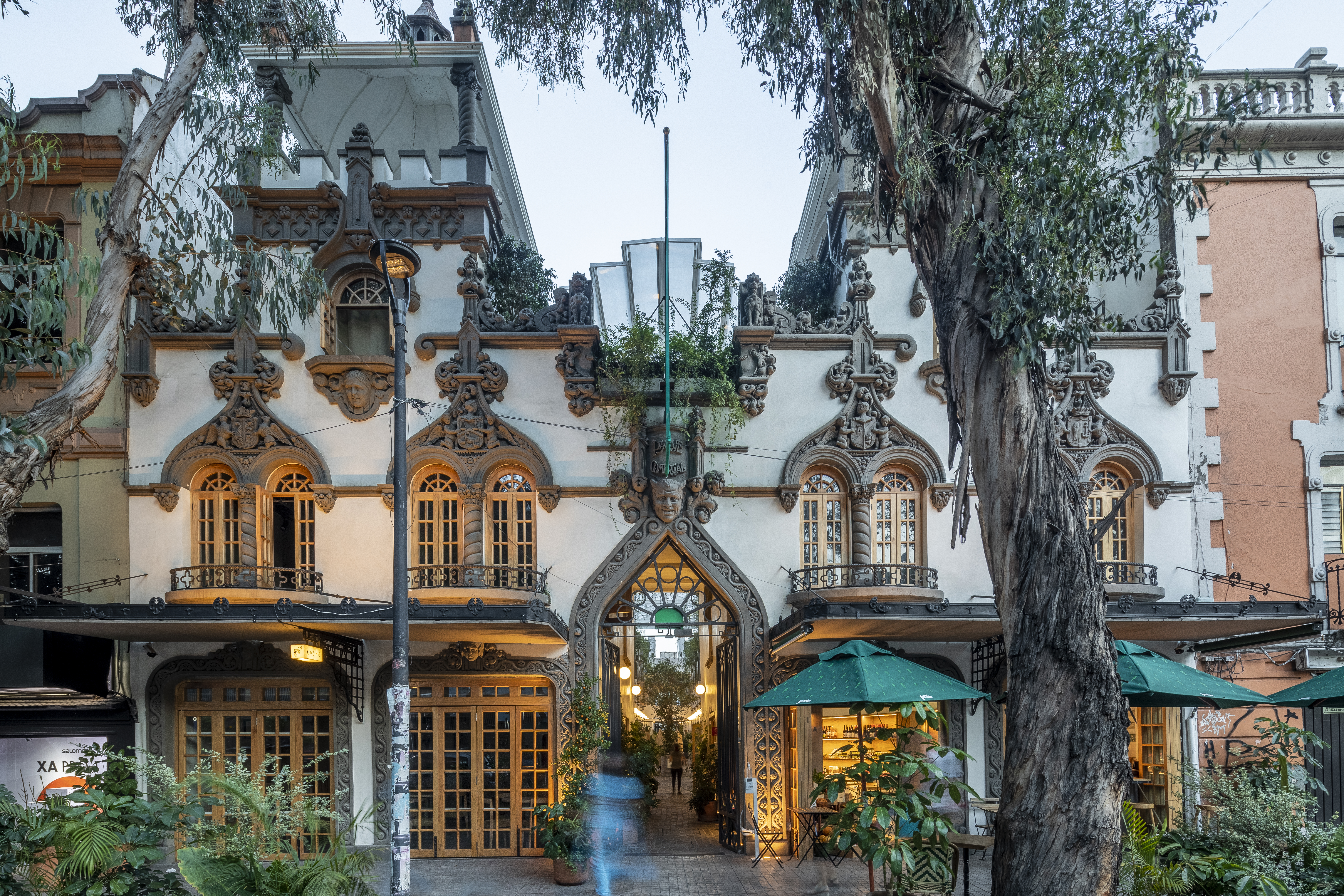Hotel Parián is a modern boutique hotel nestled on the top floor of Pasaje Parián