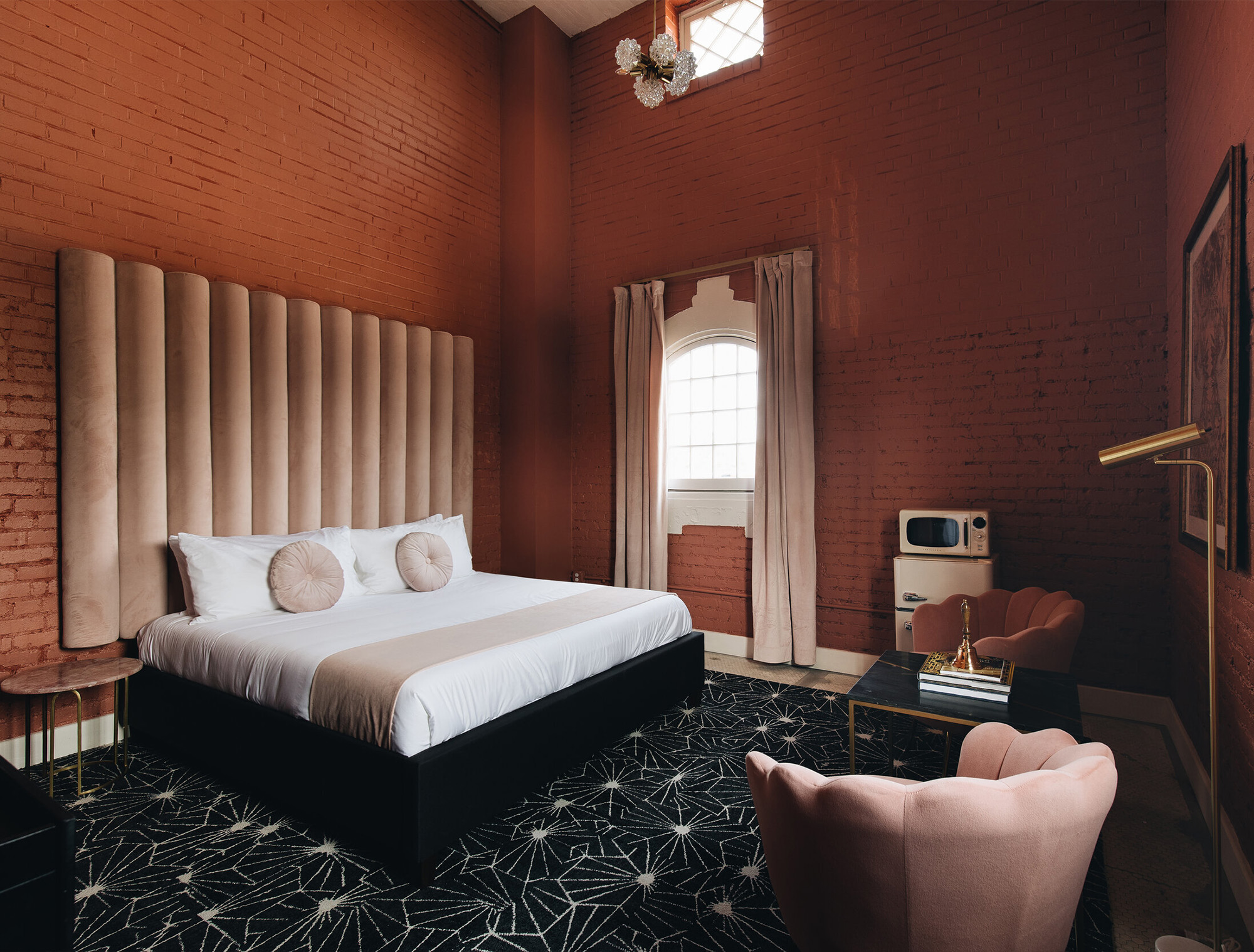 Guest Rooms at The Bellwether Hotel in Louisville, KY