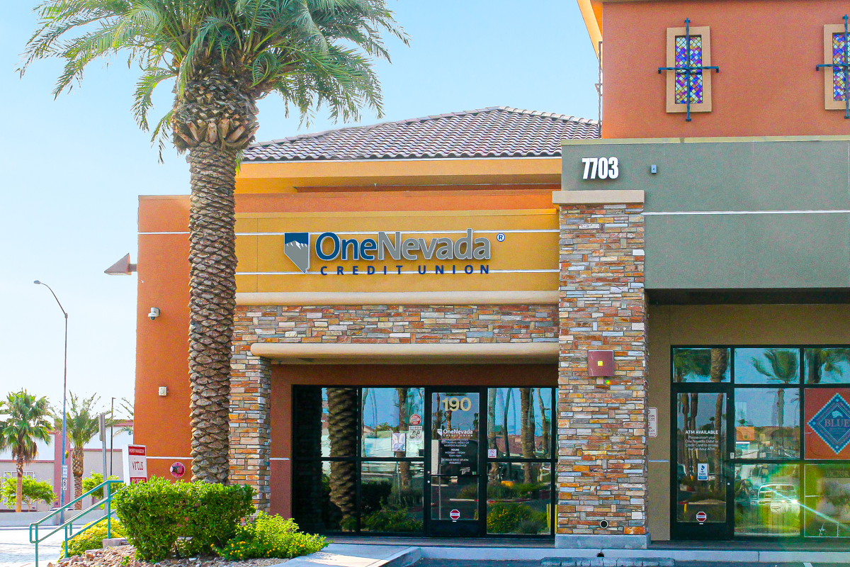 One Nevada Credit Union 7703 North El Capitan Way, Ste. 190, Las Vegas