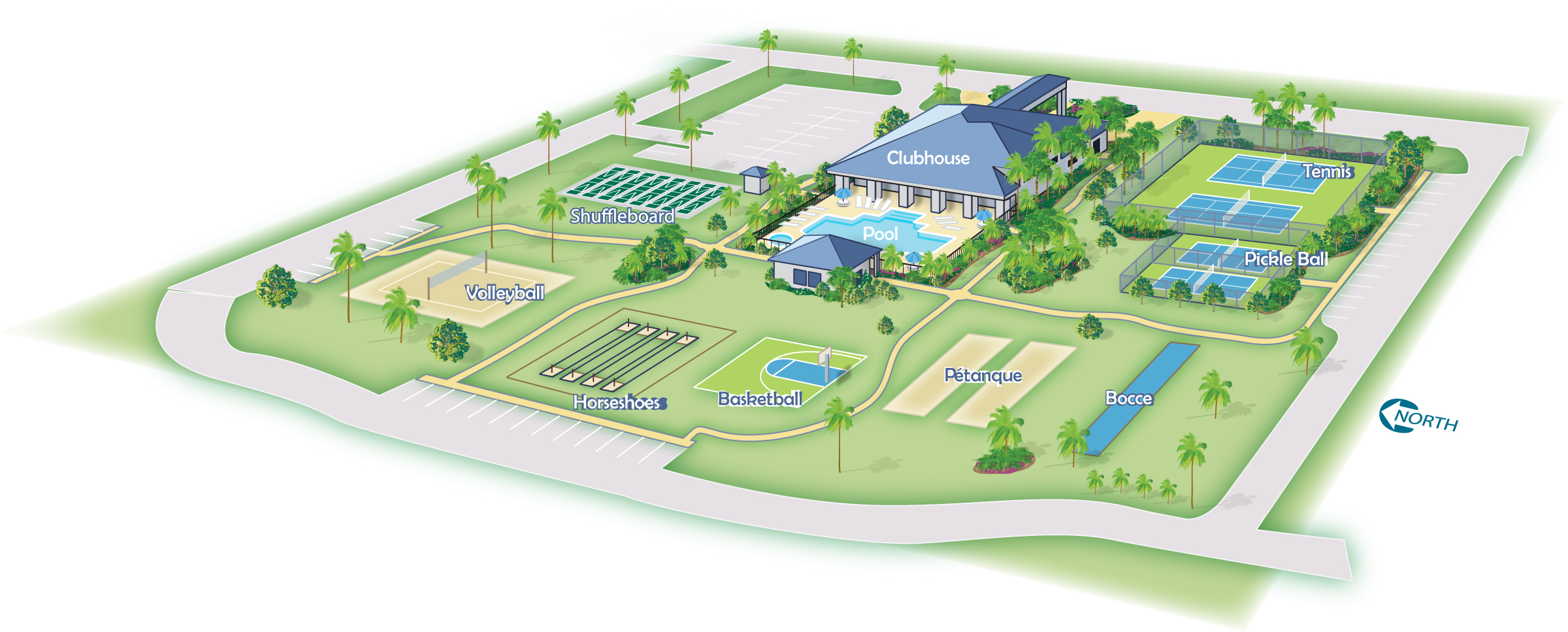 Resort Map Silver Palms RV Resort