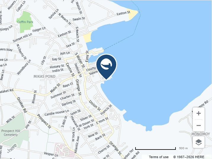 Nantucket Boat Basin Map